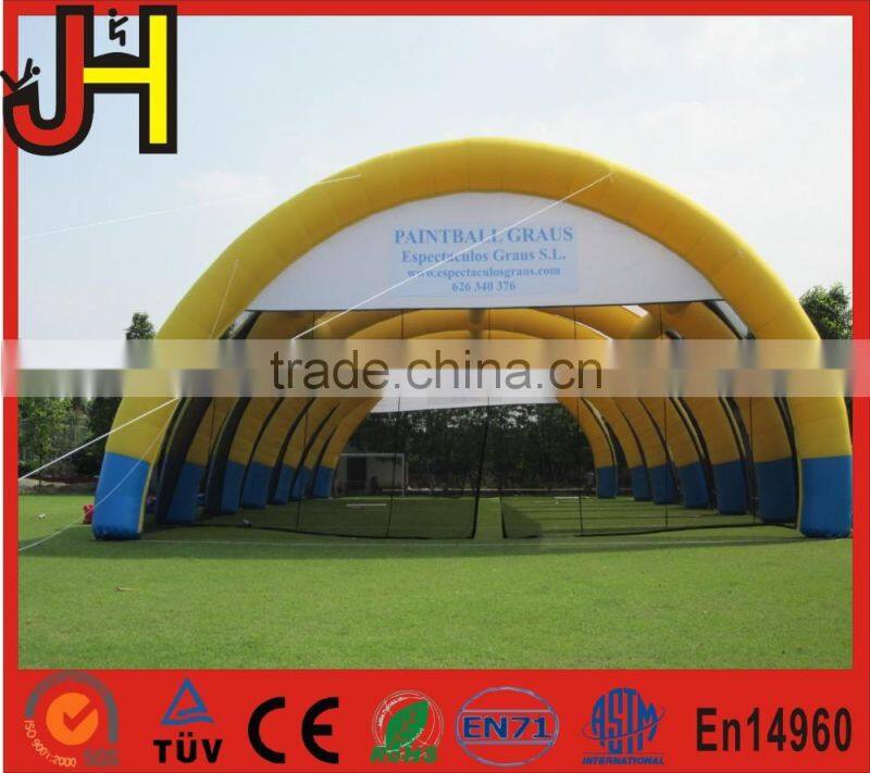 Top quality inflatable paintball tent for sale /inflatable paintball field/panitball arena