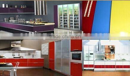 E1 Formaldehyde Emission Standards and First-Class Grade 9mm Popular Selling High Gloss UV Board UV MDF Board for Decoration