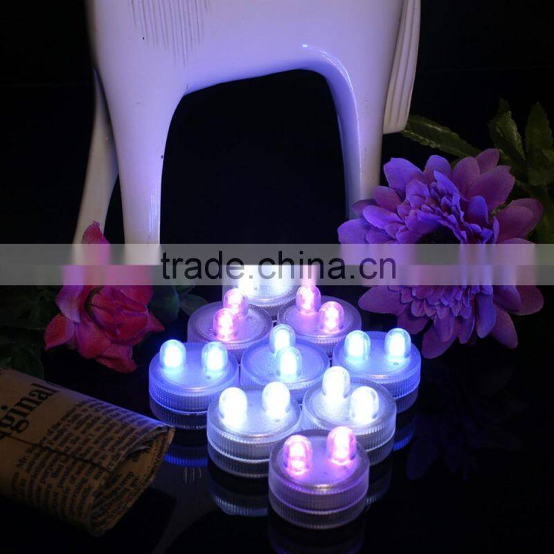 Hotel Decorative Waterproof Submersible LED Floating Candles
