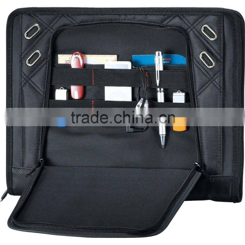 Renaissance Italian Style Leather Presentation Portfolio with carry handles