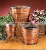 HAMMERED COPPER BUCKET