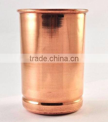 1 X handmade pure Copper glass cup for water