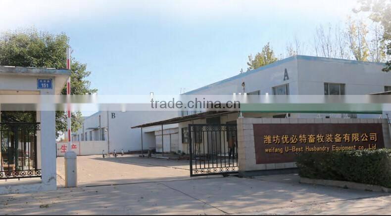 Low cost prefab double floor automatic poultry house for broilers