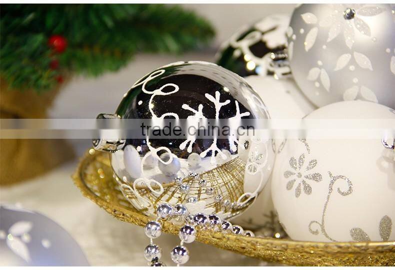 Painting Christmas balls 8cm Christmas tree ornaments products Decorative ornaments