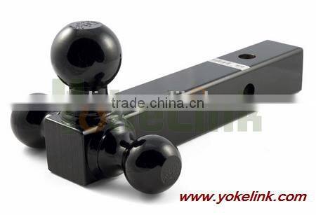 Black powder coated various size Hitch Ball mounts