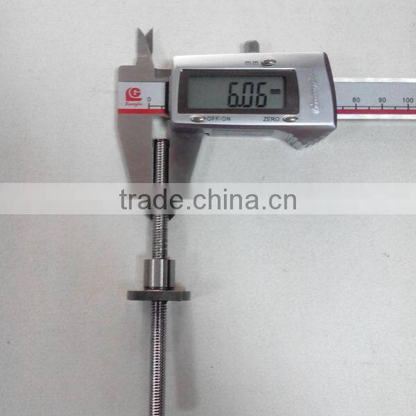 1mm pitch 1mm Thread starts stainless steel Ball-Screws 0601
