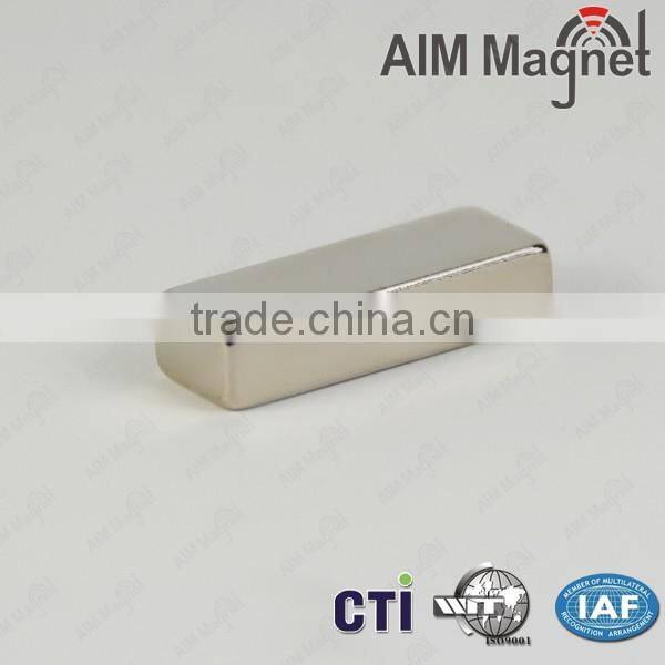 N35 3/8 " x 1/4 " x 1/4 " block neodymium magnet