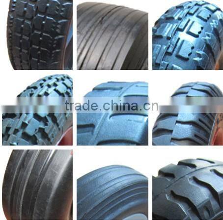 8*2 solid rubber 6203zz bearing wheel for baby doll stroller