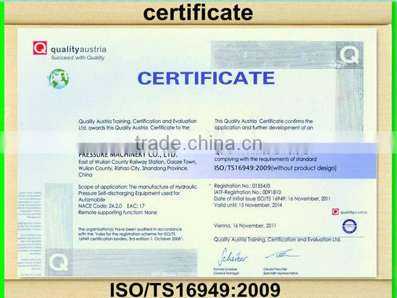 hydraulic cylinder for ash car