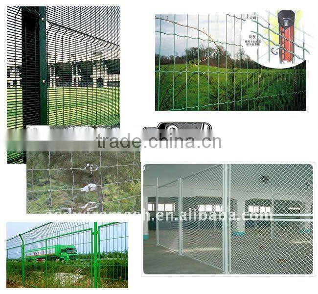 Fence/square fencing/galvanized pipe fence
