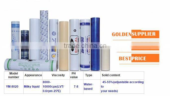 Water Based Acrylic Pressure Sensitive Adhesive GlueWater based Acrylic adhesive glue for Stainless steel/Aluminum protective fi