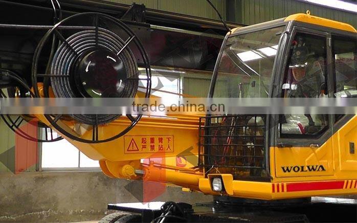 Hot sale GNLW360 wheel rotary drilling rig