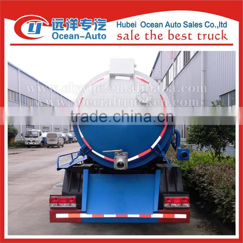 dongfeng furika mini sewage suction tanker truck