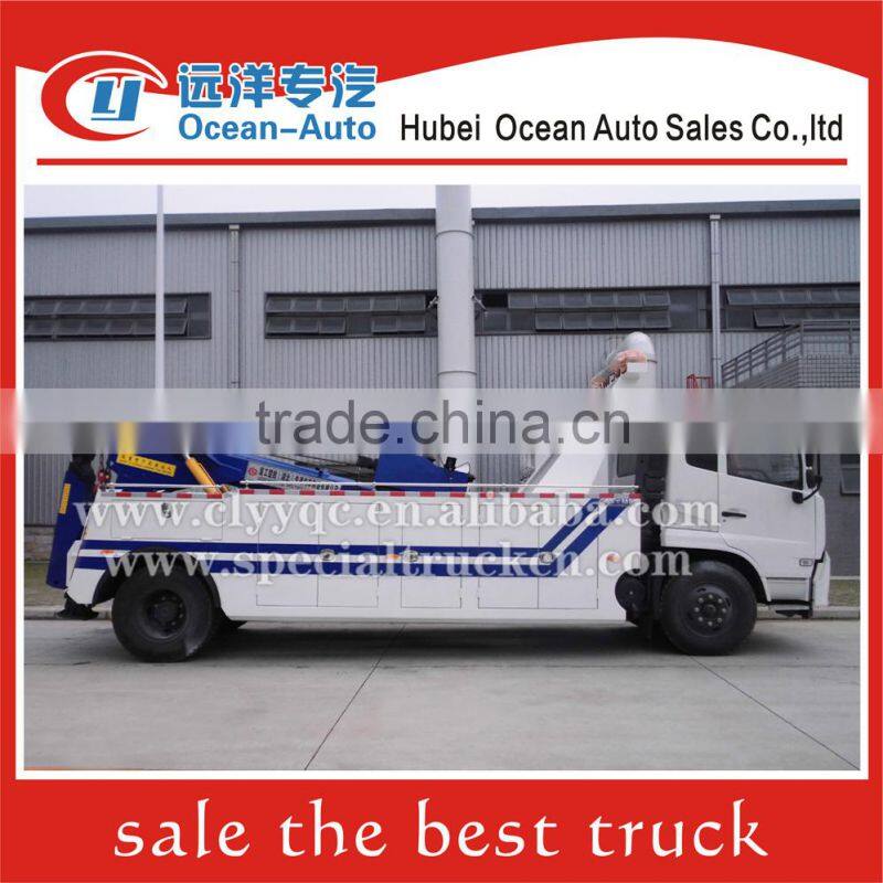 Dongfeng Kingrun 4X2 road recovery towing truck sale