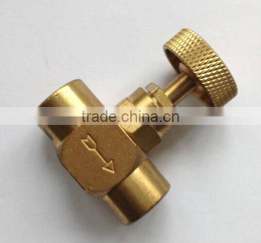 Stainless Steel Straight Needle Valve with Hydraulic Service Seat