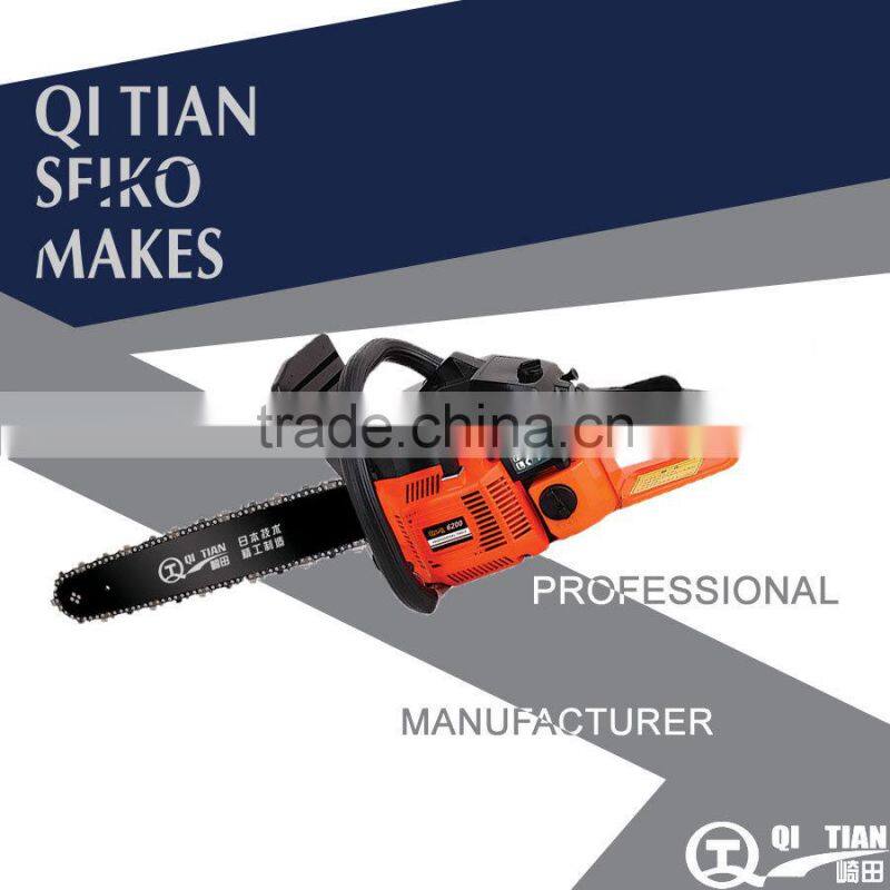 2015 Hot sale Professional Cheap petrol wood Cutting Chain Saw 5200
