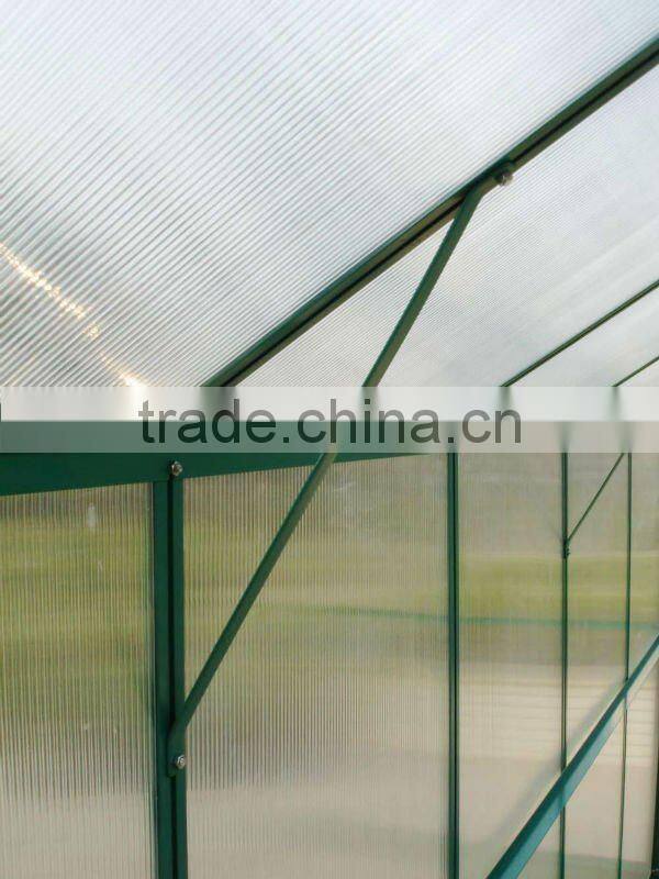 Newest durable portable polycarbonate greenhouse kits