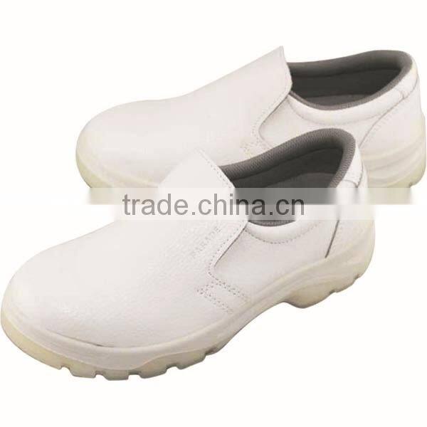 ESD pu white safety shoes factory