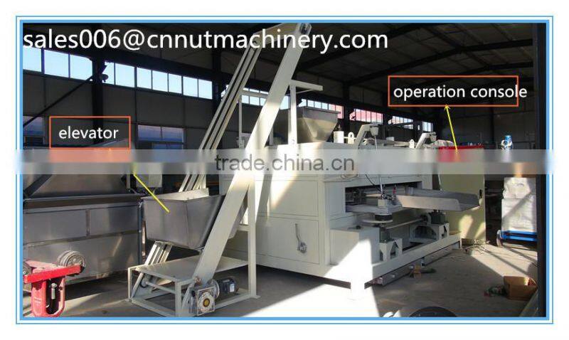 high efficiency fishskin coated peanut roasting equipment with CE ISO