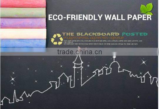 Eco-friendly Fancy Blackboard Wall Poster/ Wall Paper