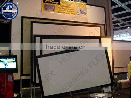 Projection screen banner