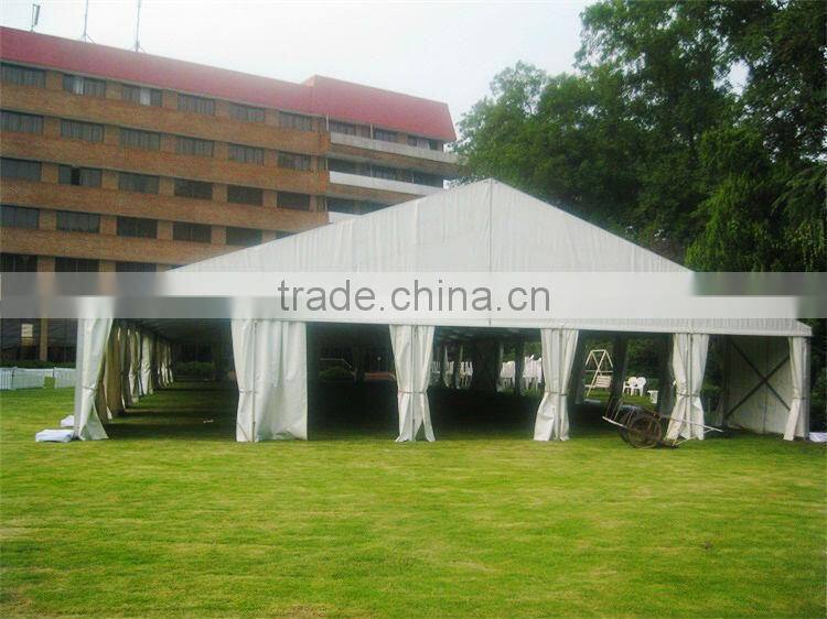 Manufacturing temporary tensile fabric canopy structure building