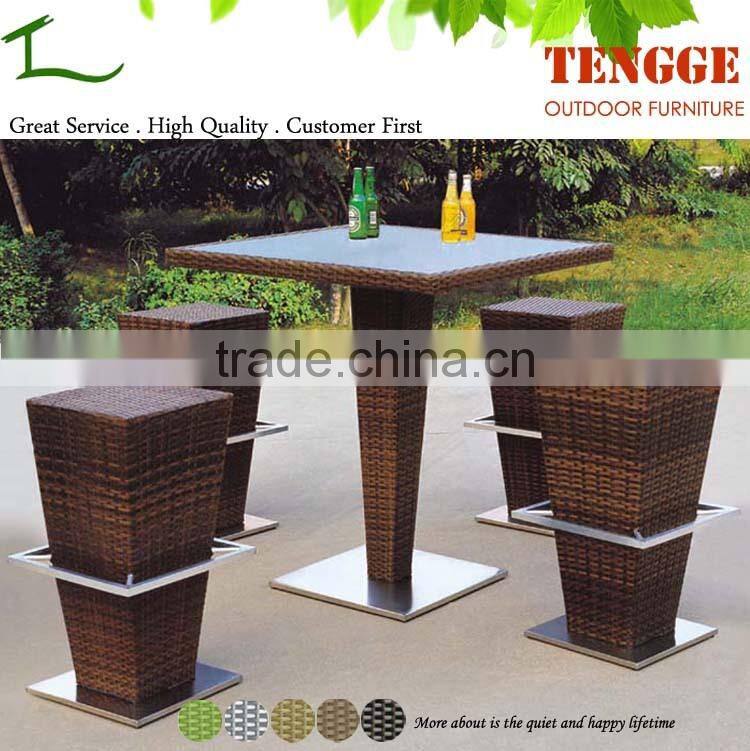 Hottest poly rattan garden chair/rattan chair