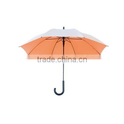 Hot sale plastic automatic advertising beach umbrella