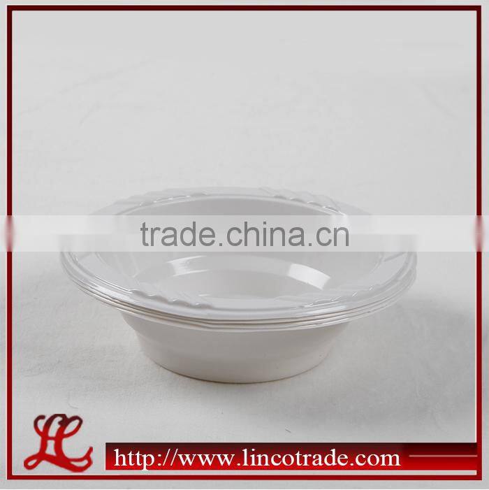 5.5 Inch White Round Disposable Plastic Bowl