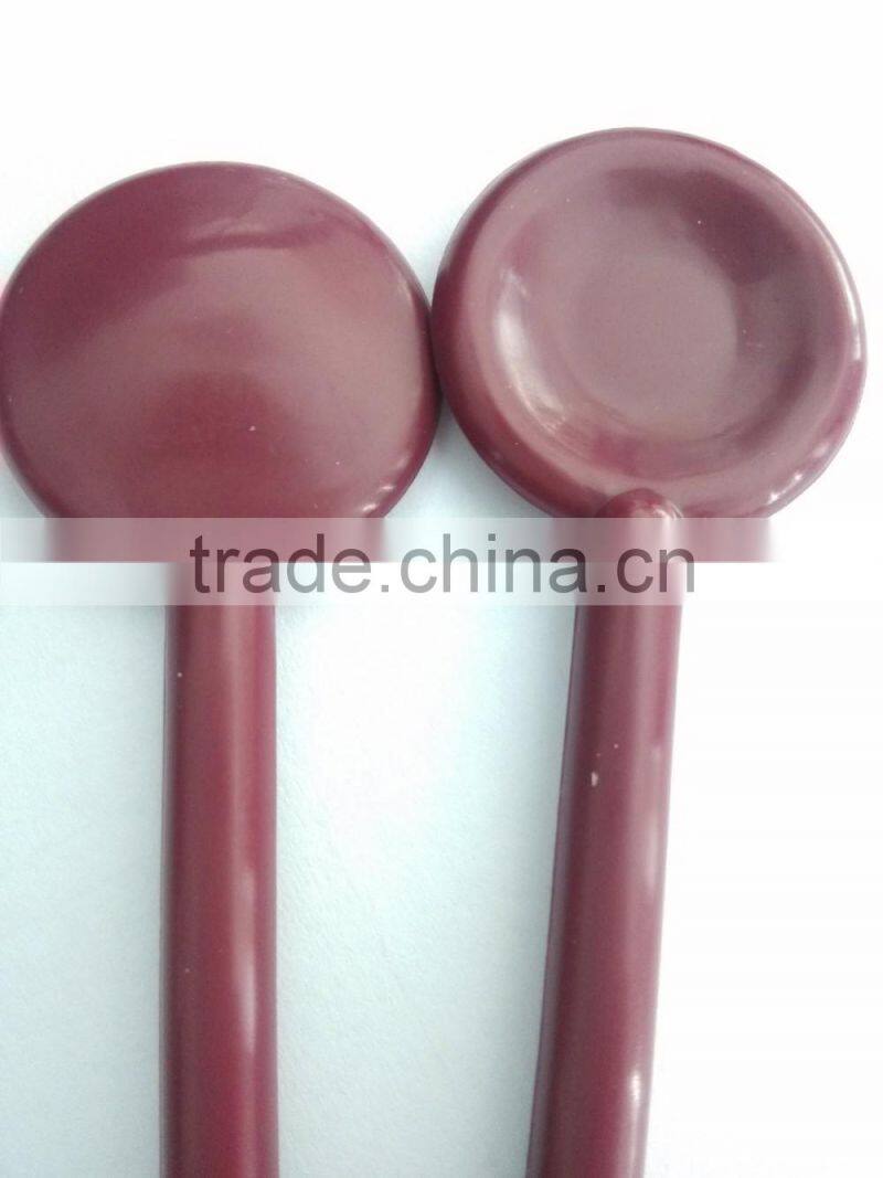 Taizhou Plastic PS L18 Round Head Cocktail Stirrer, Plastic Muddler