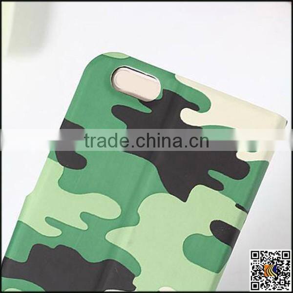 2017 Hotsale Camouflage Leather Mobile Phone Case For iPhone5