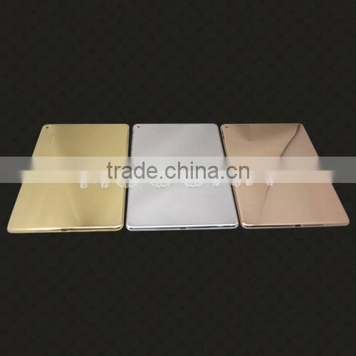 24ct gold housing for ipad air 2,for ipad air 2 original housing,gold back cover for ipad air 2