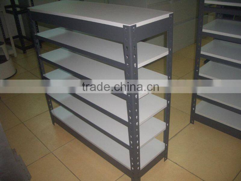 steel metal light-duty shelving and racking racks