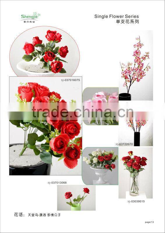 artificial flower fake flower fabric flower rose