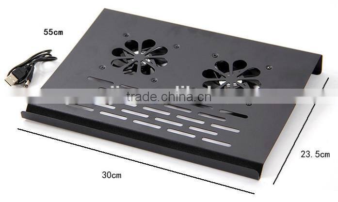 Supply fashion Mute type double fan notebook computer radiator