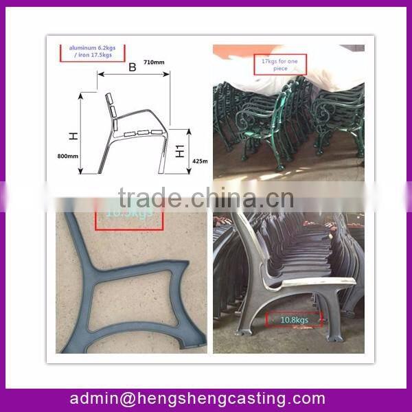 outdoor cast iron wooden benches legs