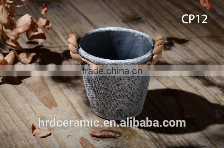 Simple Design plant pots Wholesale Concrete Plant Pot