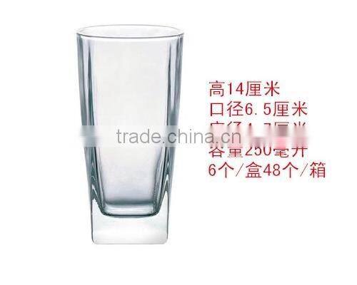 Printed Crafted Clear Glass Pub Barware Beer Pint Glass