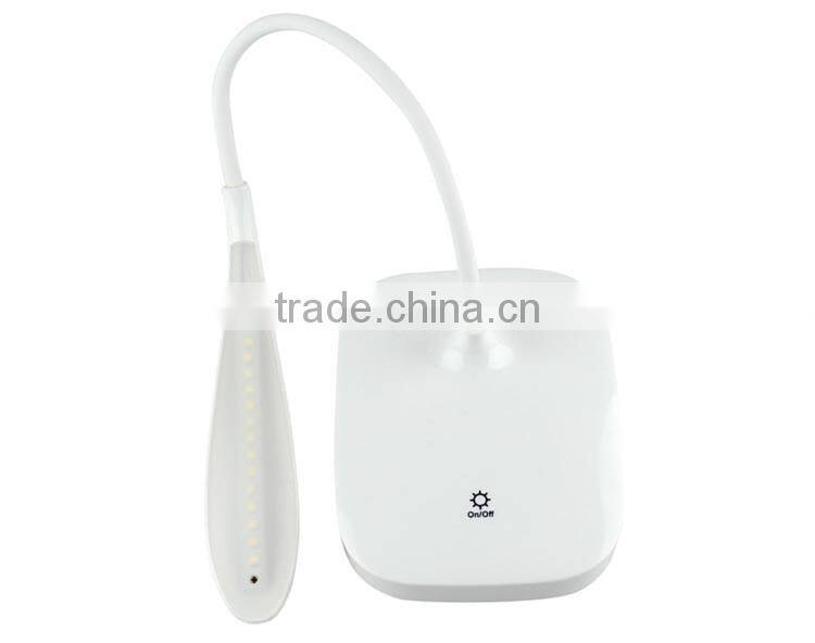 Fashion smart ultra bright flexible arm folding led desk lamp