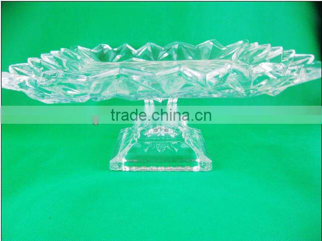 Glass fruit plate /glass plate/glassware