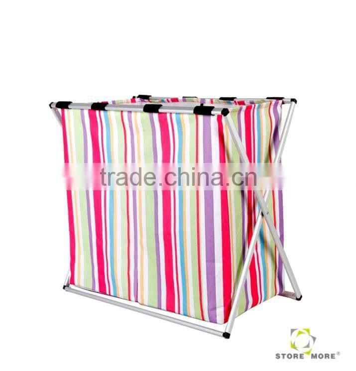 Store More Colorful Oxford Cloth Folding Laundry Basket Handmade Laundry Baskets