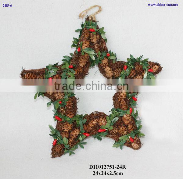 pinecone christmas decor