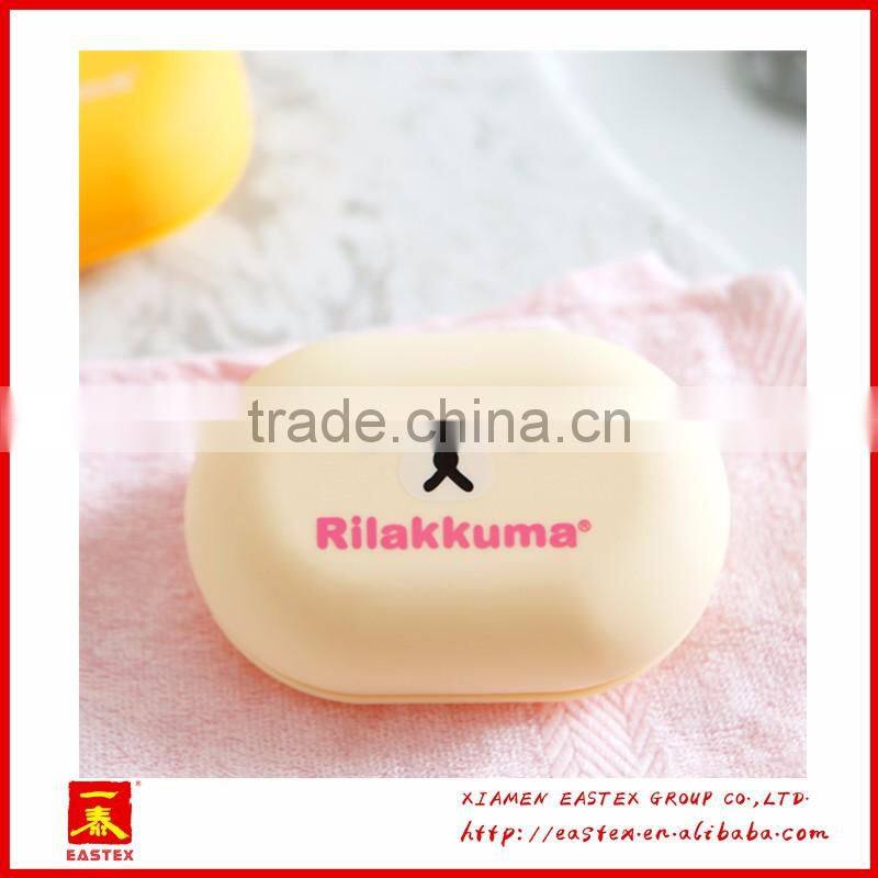 New Style , Custom Easy Carry Travel Square Plastic Soap Box/Soap Stand