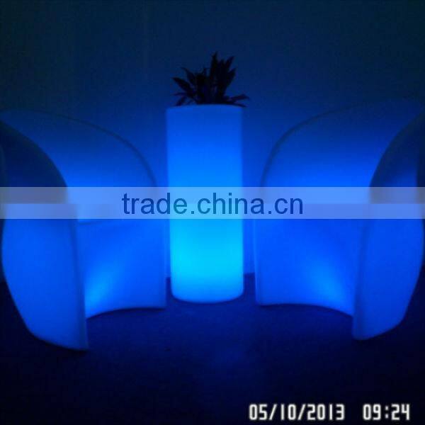 Luxurious LED furniture design led bar furniture led chair light pe