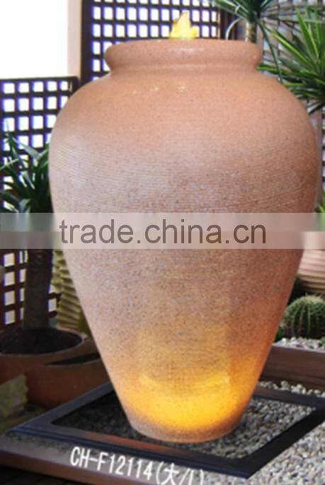 decorative jars and vases waterfall fountain