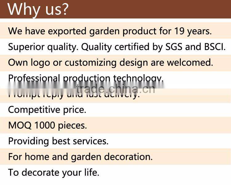 PE Handmade with Iron Frame/PVC Frame for Rattan Garden Plant