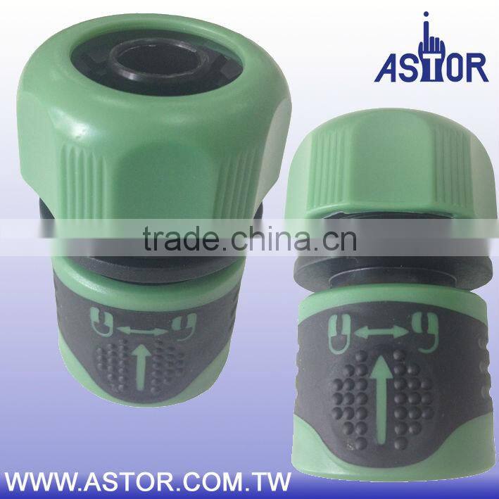 Garden Hose Connector with Manual Valve