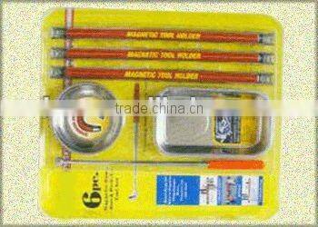 Magnetic tray telescoping magnetic pick-up tool Auto repair tools set