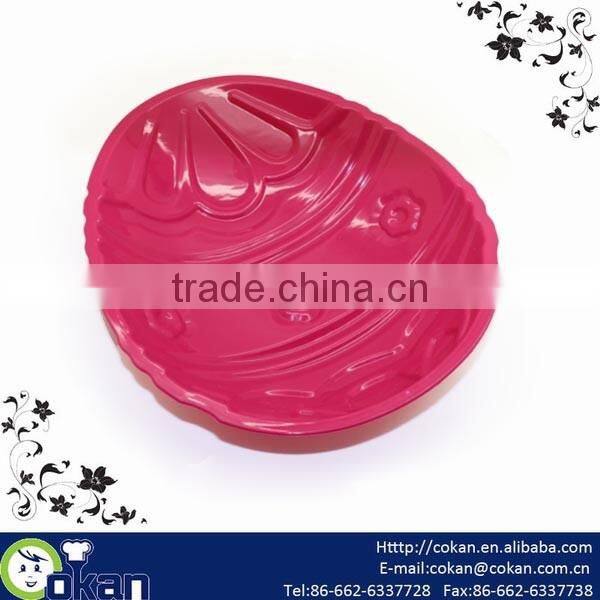 Egg Shape Silicone Cake Pan,Silicone Baking Mold CK-SL595