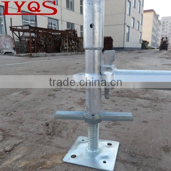 Q345B steel ringlock modular system scaffolding parts and names